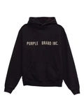 Purple Brand Artifact diamond-pattern hoodie