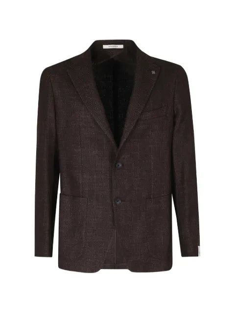 Tagliatore single-breasted notch-lapel blazer